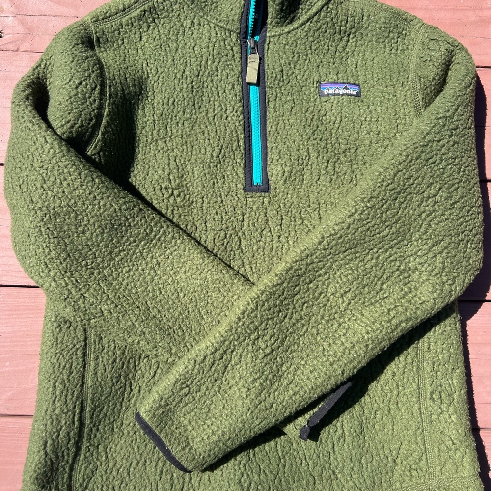 Patagonia Green Fleece Pullover